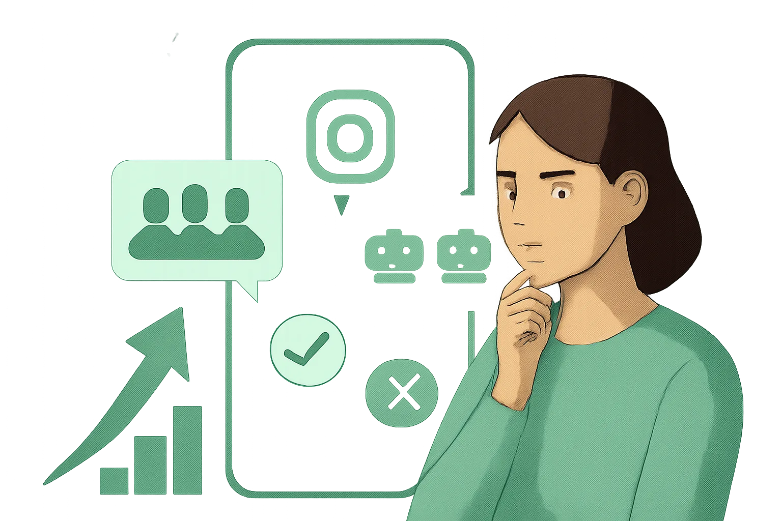 Instagram: ผู้ติดตามจริง (Real Followers) หรือ บอท (Bot Followers) เลือกแบบไหนเหมาะกับธุรกิจค้าขาย?
