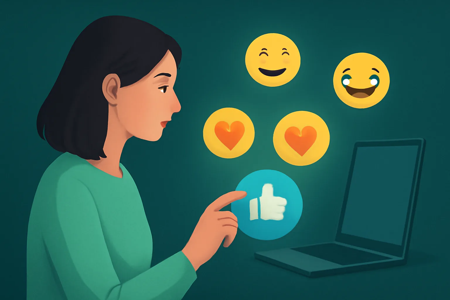 Facebook: เลือก Emoji ไลค์ ให้สื่อสารตรงใจกลุ่มเป้าหมายร้านค้าออนไลน์