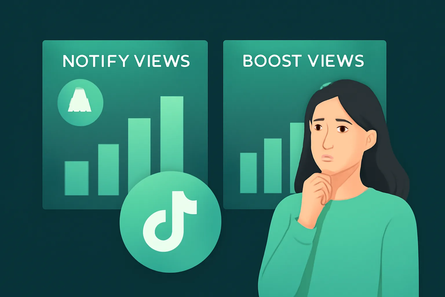 เปรียบเทียบ Notify Views และ Boost Views บน TikTok: เลือกแบบไหนให้วิดีโอสินค้าเข้าถึงกลุ่มเป้าหมาย?
