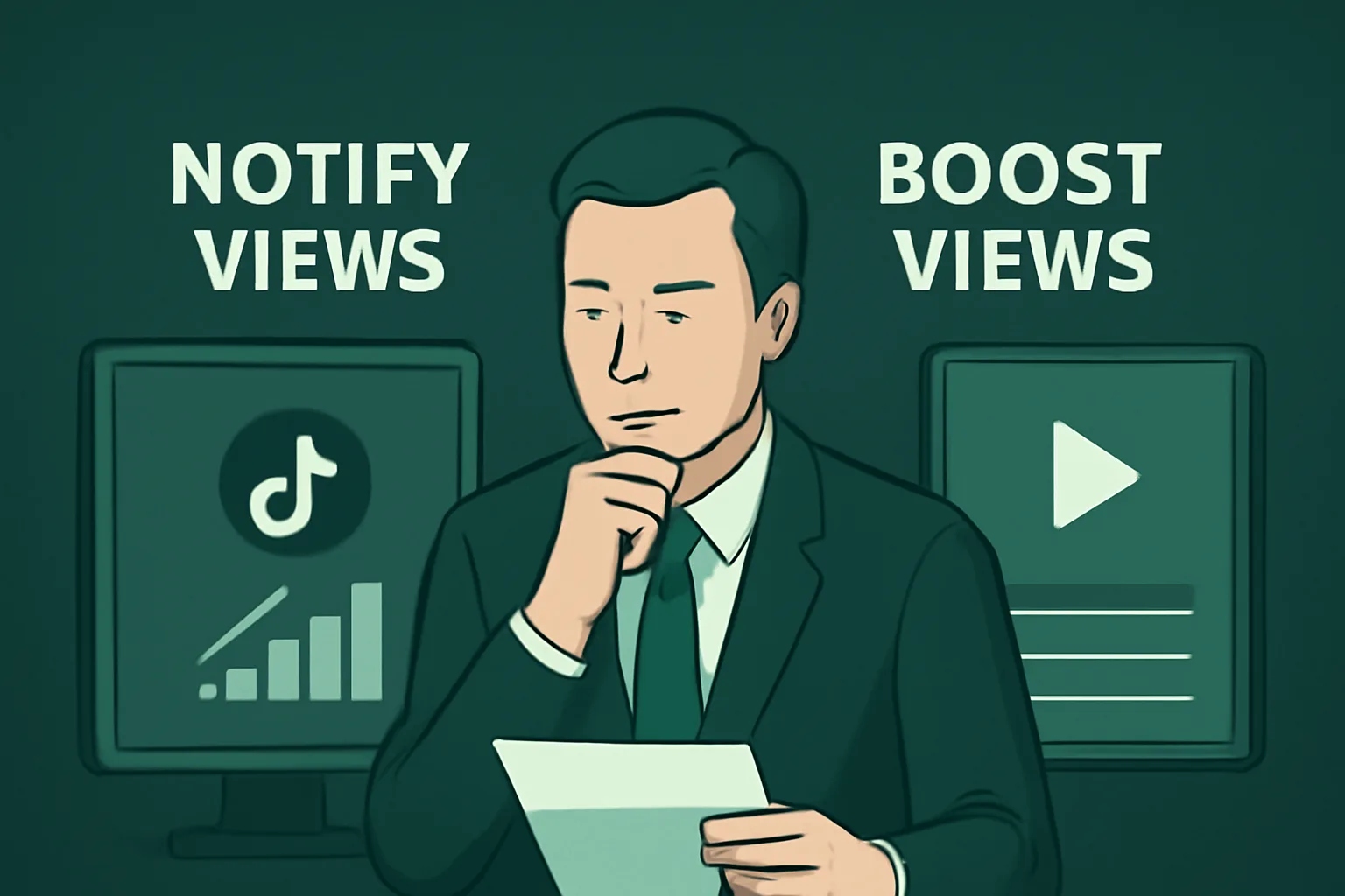เว็บปั๊มวิว TikTok: Notify Views vs Boost Views เลือกวิธีเพิ่มยอดวิวให้คุ้มค่า