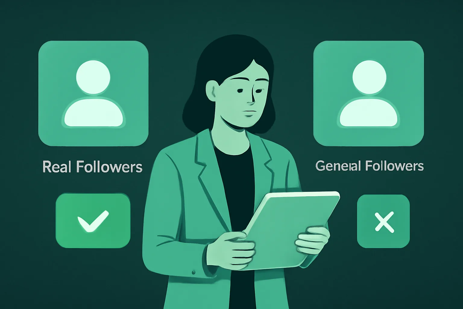 วิธีเลือก "เพิ่มผู้ติดตาม Instagram" แบบ Real Followers vs. General Followers
