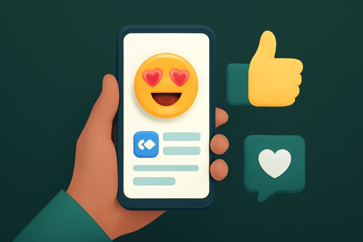 MetaSocial24Hr: เลือก Emoji เพิ่มไลค์ Facebook ให้โพสต์ดูดี