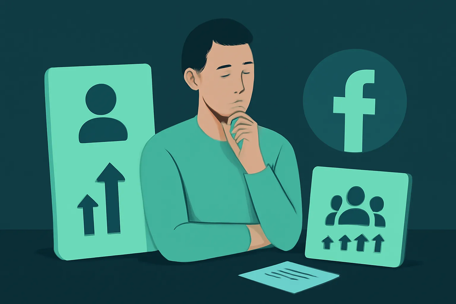 Facebook: เปรียบเทียบการเพิ่มผู้ติดตาม (Thai) แบบคุณภาพ vs. ปริมาณ