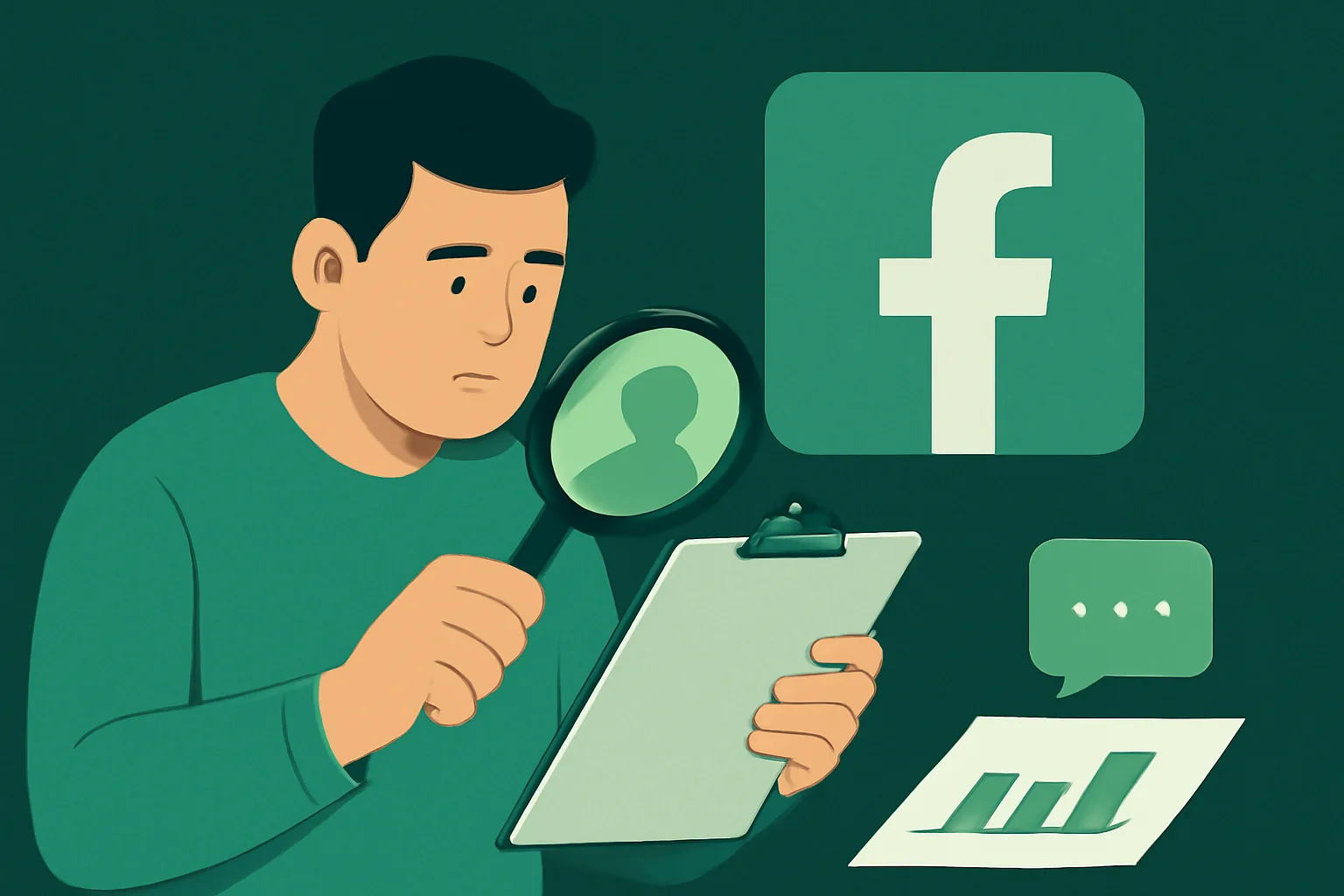 Facebook: วิธีตรวจสอบคุณภาพผู้ติดตาม (Thai) จากบริการเสริม