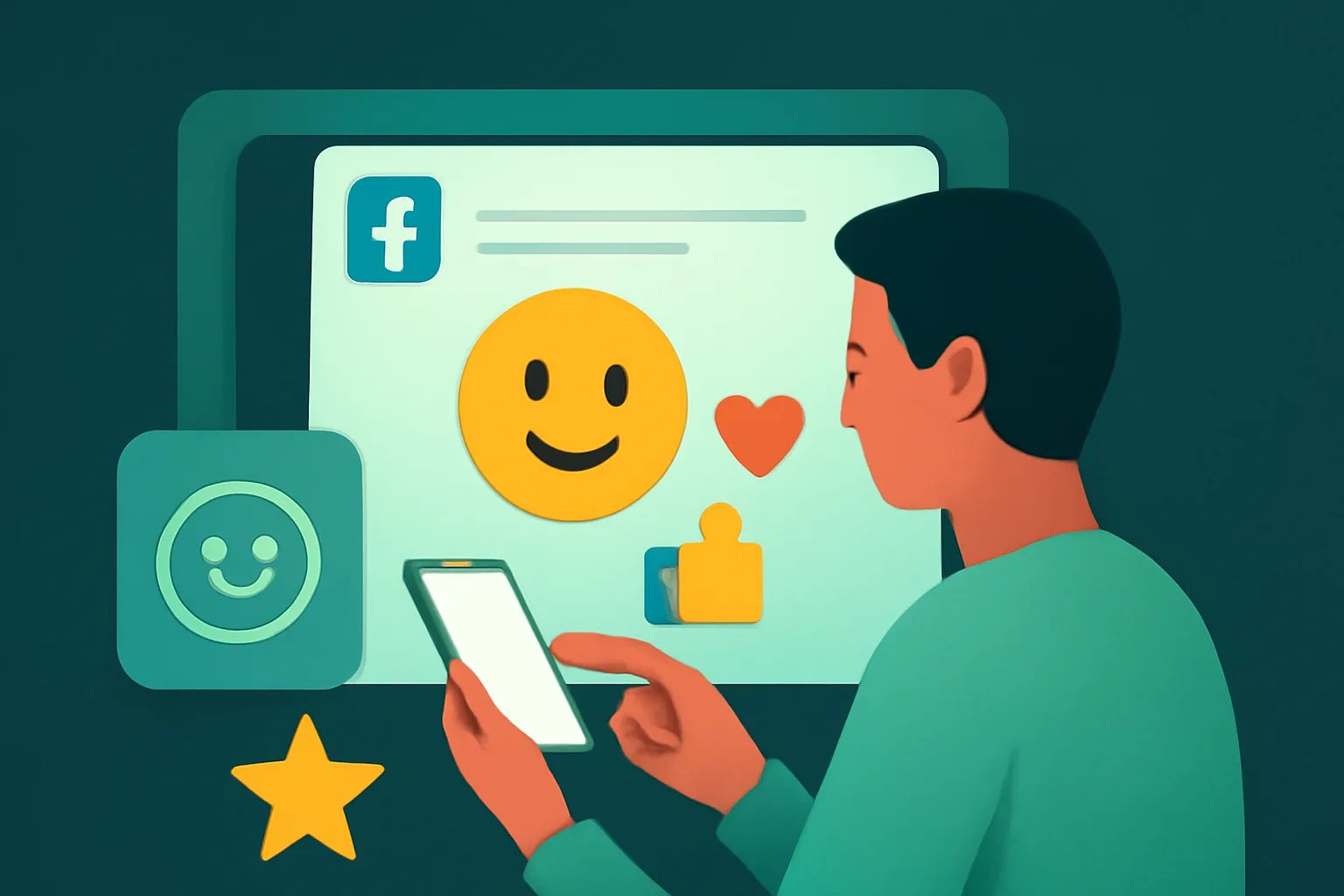 วิธีเพิ่มยอดไลค์โพสต์ Facebook (Emoji) ให้ตรงกลุ่มเป้าหมาย: เลือก Emoji สื่อสารแบรนด์