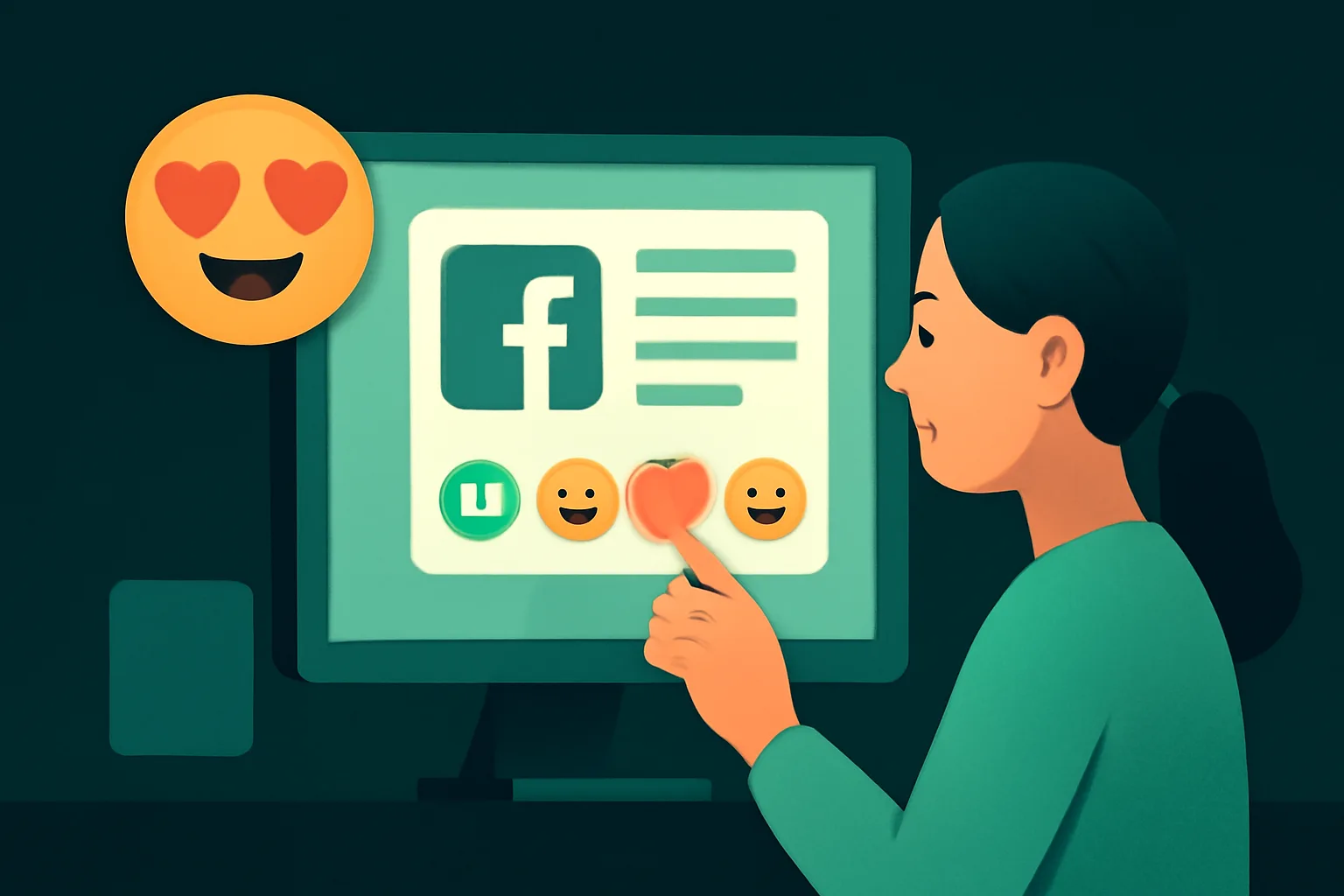 เพิ่มไลค์โพสต์ Facebook ด้วย Emoji: เทคนิคเพิ่มการมีส่วนร่วมให้สินค้า