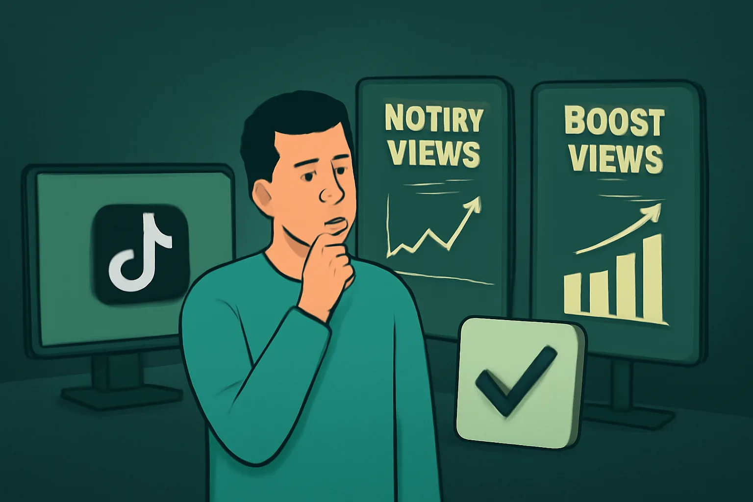 เว็บ ปั้ ม วิว TikTok ฟรี: Notify Views vs Boost Views เลือกแบบไหนคุ้มค่า?