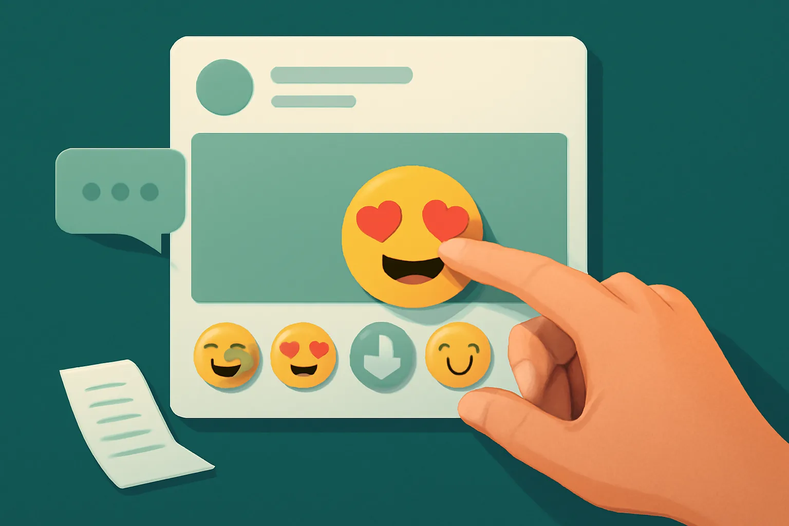 การเลือก Emoji เพิ่มไลค์โพสต์ Facebook ให้สื่อสารอารมณ์ตรงใจ