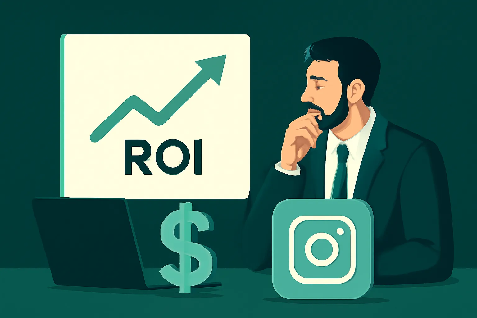 ประเมินผลตอบแทน (ROI) บริการเพิ่มผู้ติดตาม Instagram สำหรับร้านค้าออนไลน์