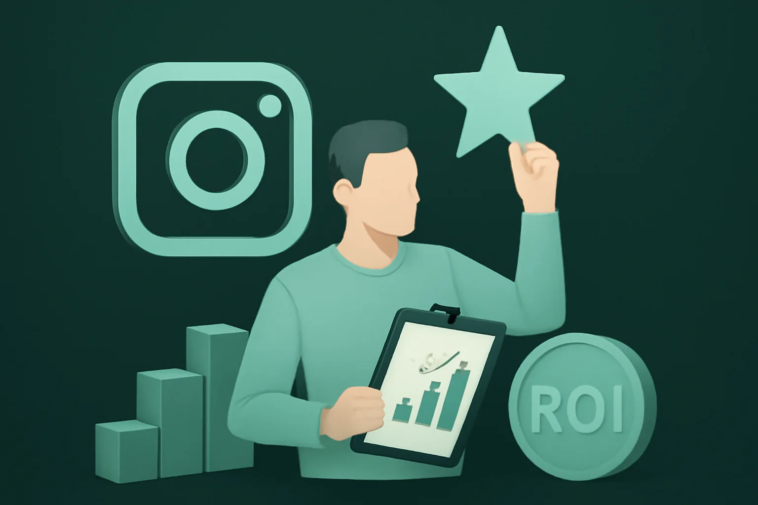การวัดผลตอบแทนจากการลงทุน (ROI) จากการเพิ่มผู้ติดตาม Instagram: "Real Followers" สำหรับร้านค้าออนไลน์