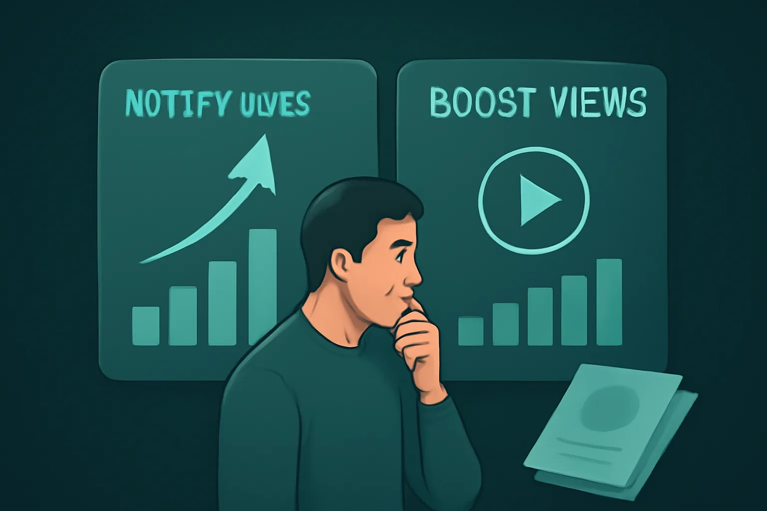 เปรียบเทียบ Notify Views vs Boost Views: เลือกบริการเพิ่มยอดวิว TikTok อย่างไรให้คุ้มค่าที่สุด