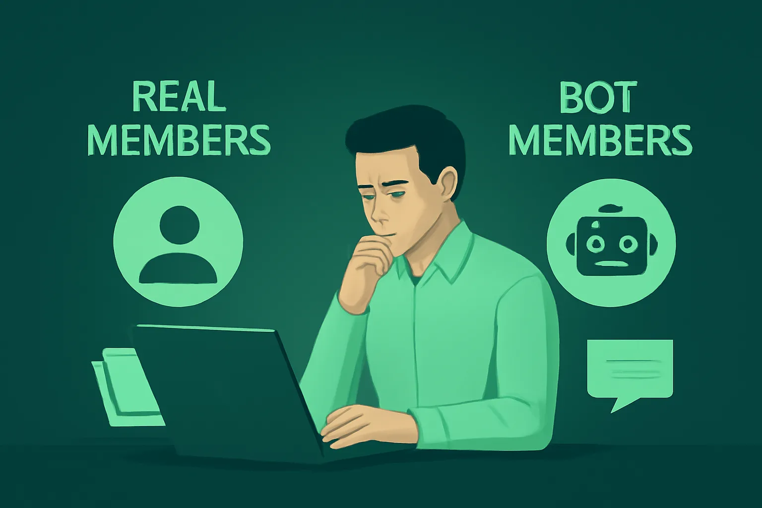 เทคนิคเพิ่มคนเข้ากลุ่ม Facebook: Real Members vs Bot Members เลือกอย่างไรให้ธุรกิจเติบโต?
