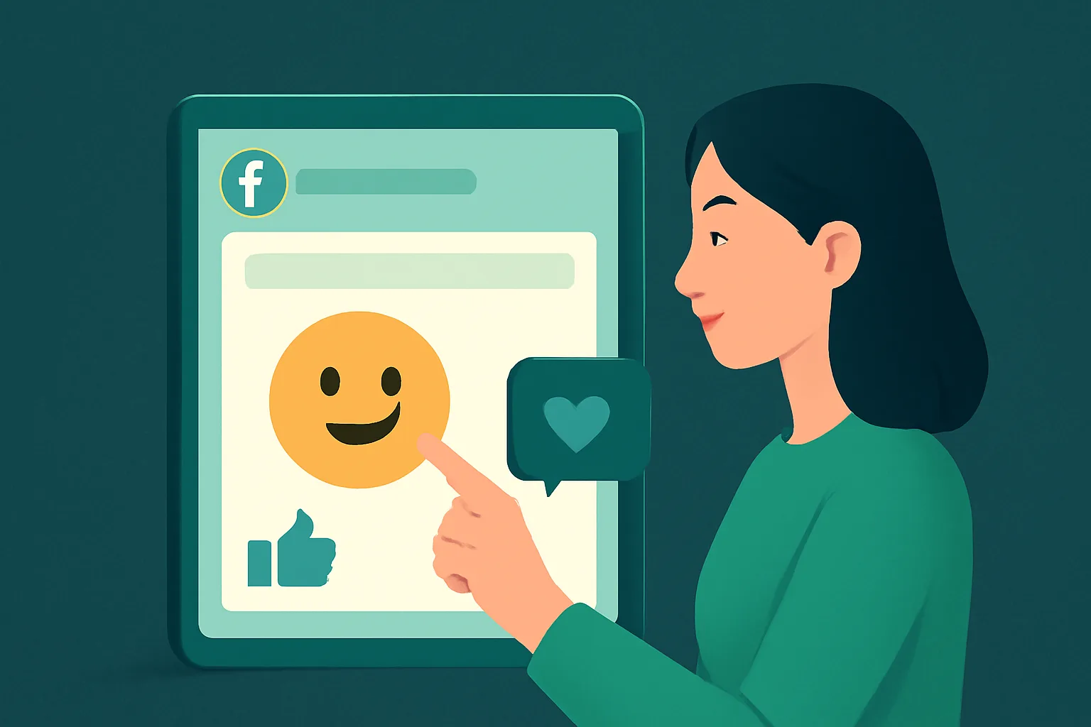 Facebook: ใช้ 'เพิ่มไลค์โพสต์ (Emoji)' สื่อสารกับลูกค้าออนไลน์