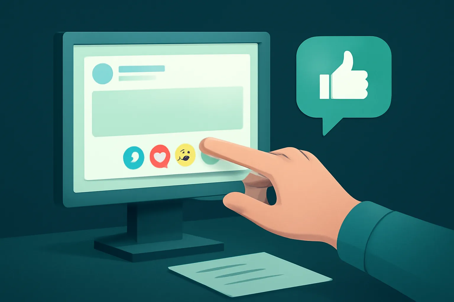 Facebook: วิธีเลือกใช้ "เพิ่มไลค์โพสต์ (Emoji)" ให้ดูเป็นธรรมชาติ