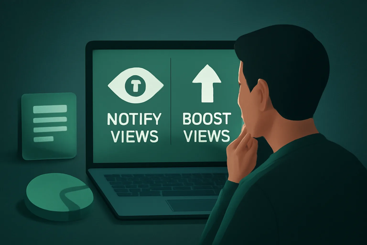วิธีเพิ่มยอดวิววิดีโอ TikTok แบบธรรมชาติ: Notify Views vs Boost Views เลือกแบบไหนให้คุ้มค่า