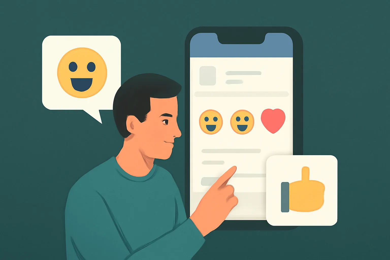 เลือก Emoji เพิ่มไลค์โพสต์ Facebook ให้สื่อสารอารมณ์ลูกค้าและแบรนด์