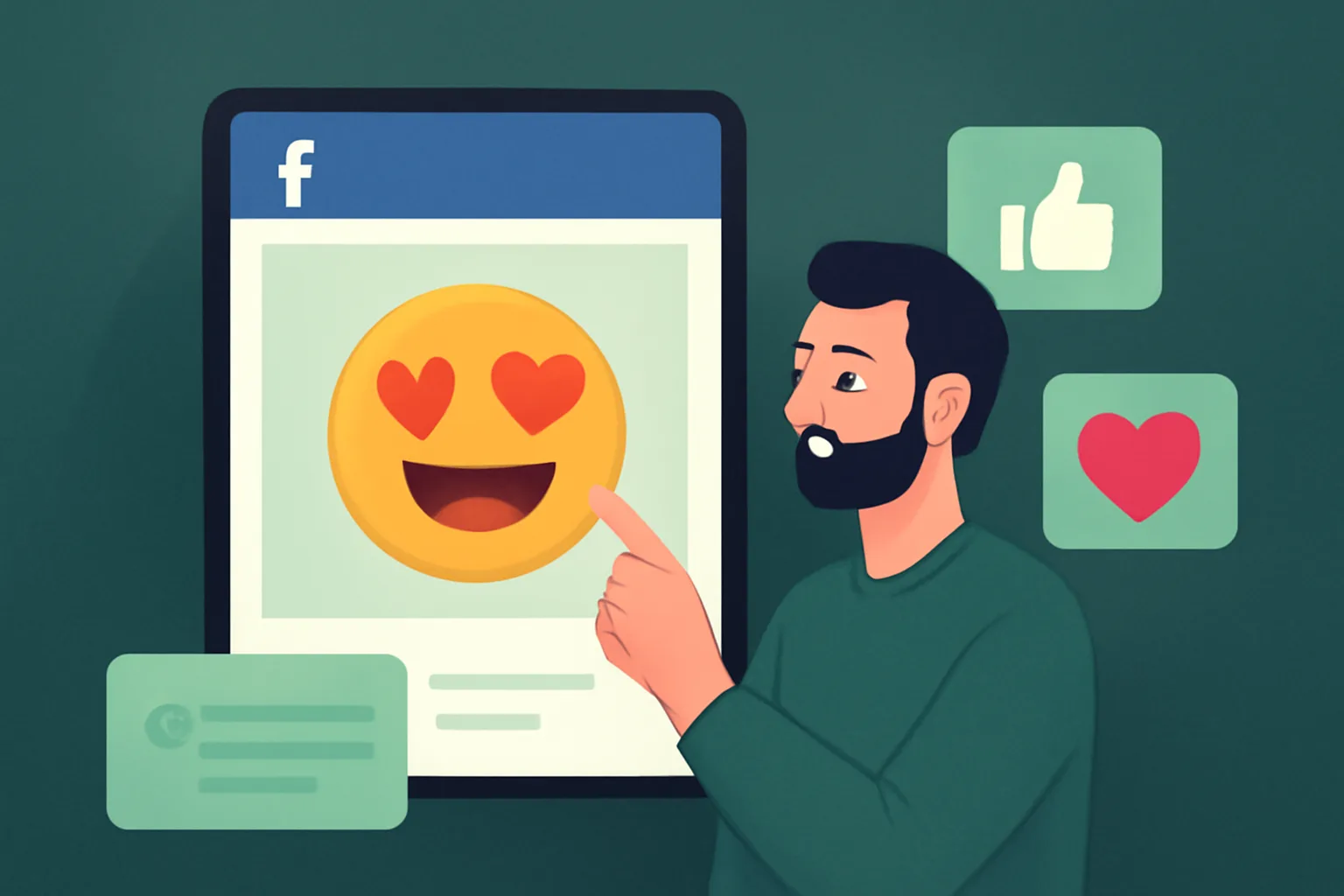 Facebook: เลือก Emoji เพิ่มไลค์ให้โพสต์ร้านค้า "ปัง" สื่อสารแบรนด์ตรงใจ