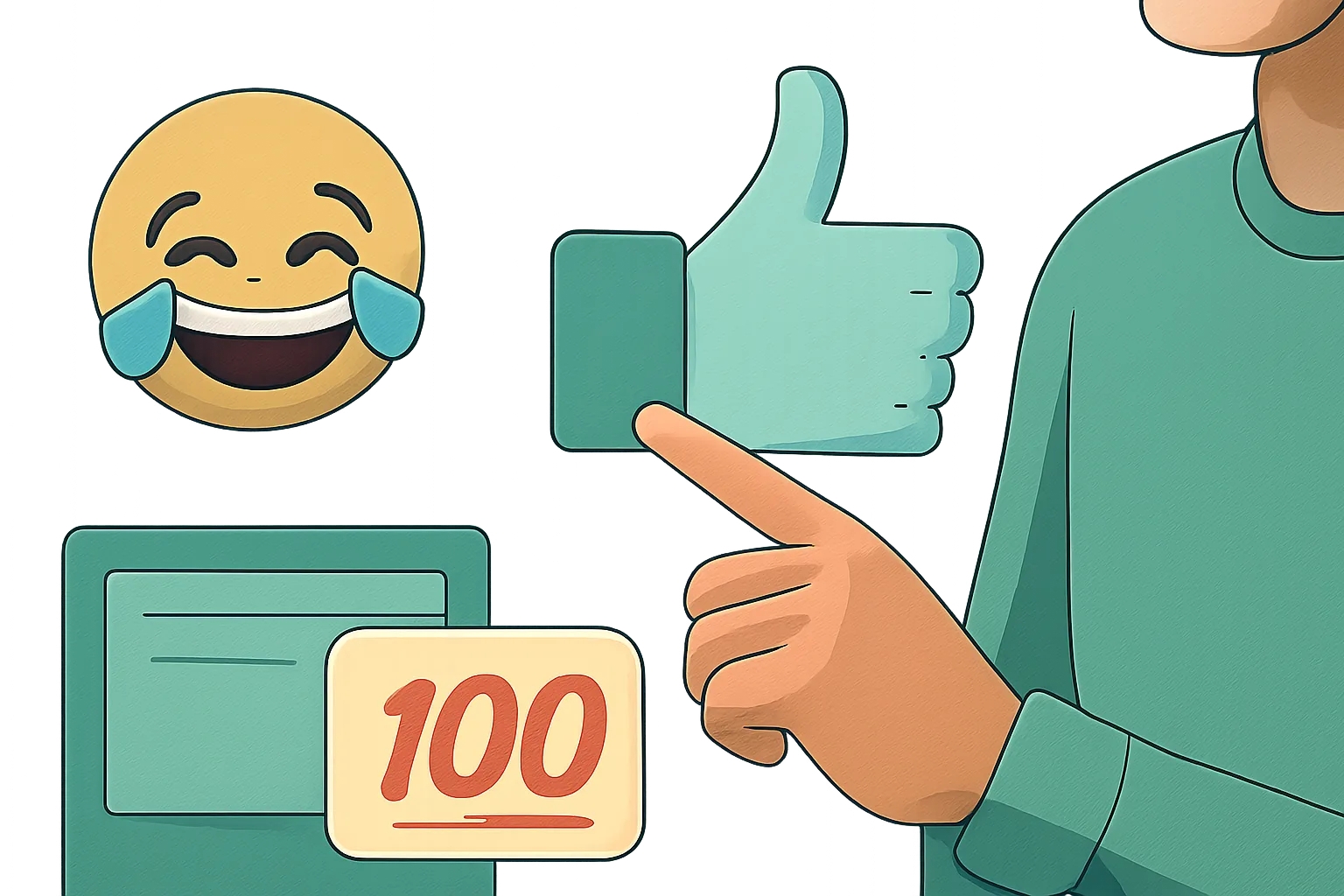 เลือก Emoji Likes Facebook สื่อสารแบรนด์ร้านค้าออนไลน์ เพิ่มการมีส่วนร่วม