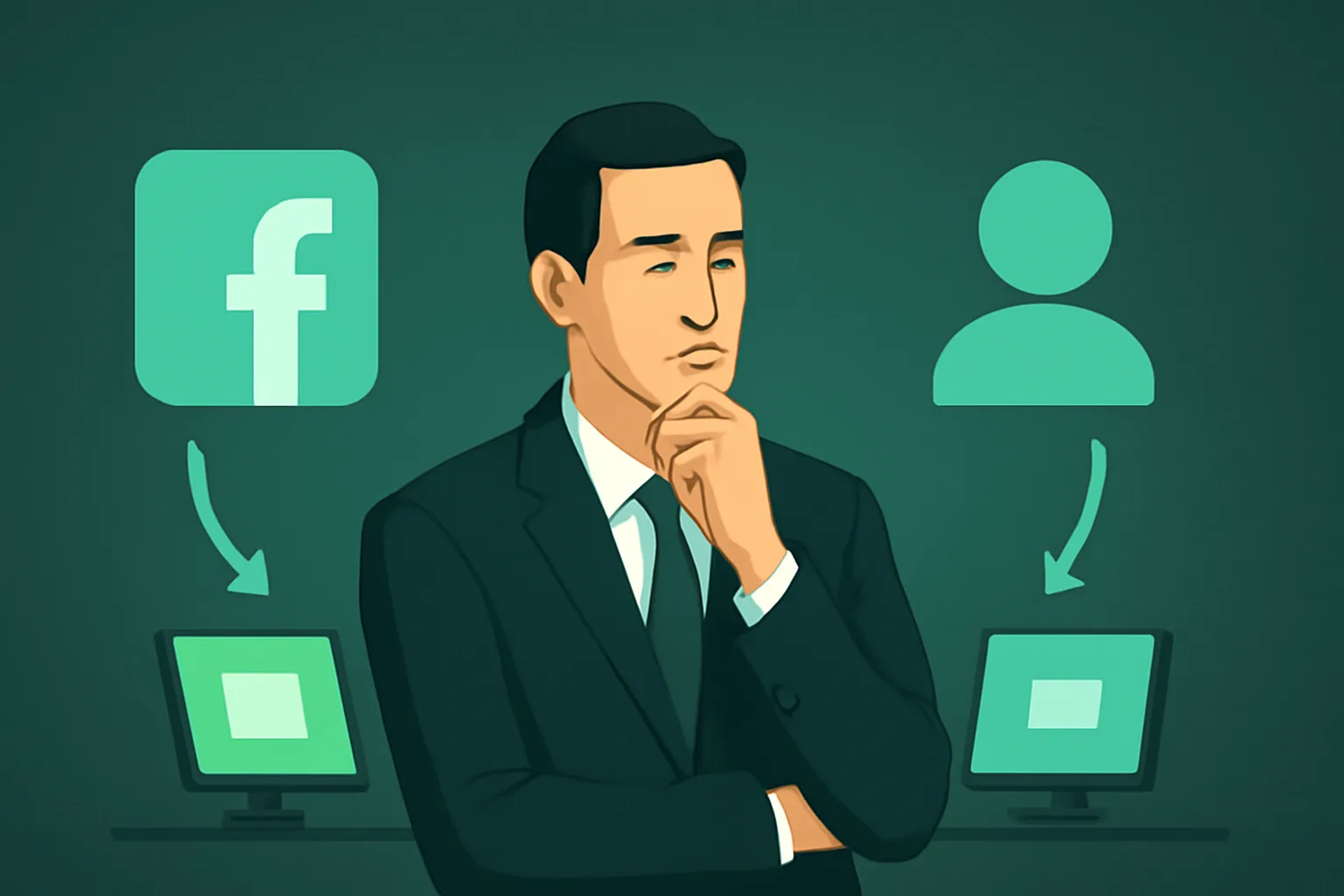 Facebook: เปรียบเทียบผู้ติดตามจากบริการเสริม vs. Organic เพื่อการขาย