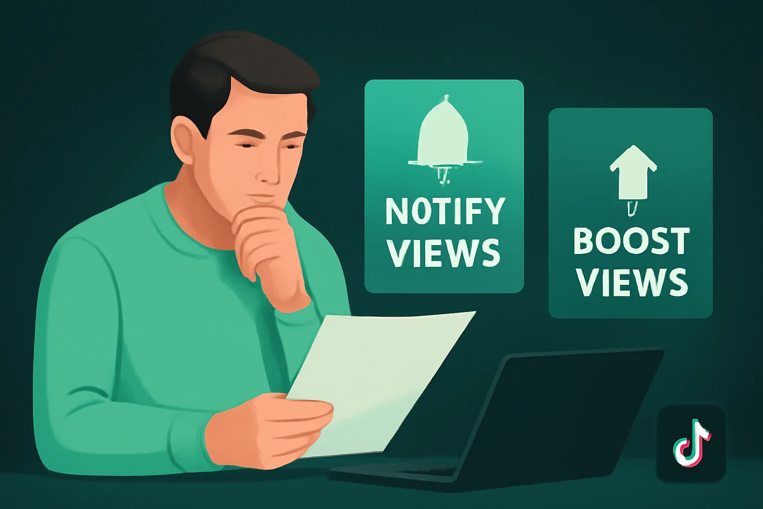 TikTok: Notify Views vs Boost Views ร้านค้าออนไลน์เลือกแบบไหนดี?