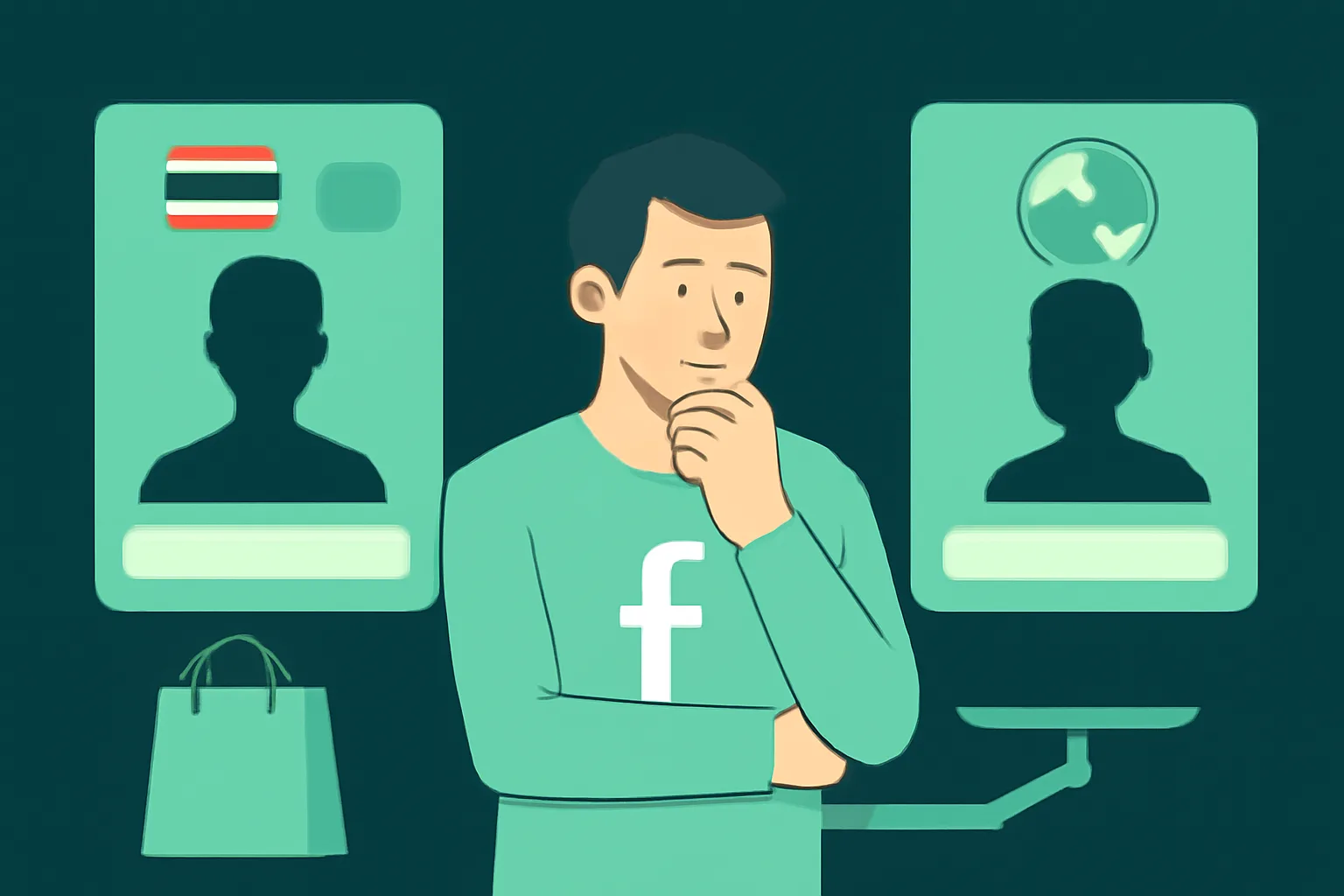 Facebook: เปรียบเทียบผู้ติดตามไทย vs. ต่างชาติ แบบไหนคุ้มค่าสำหรับร้านค้าออนไลน์