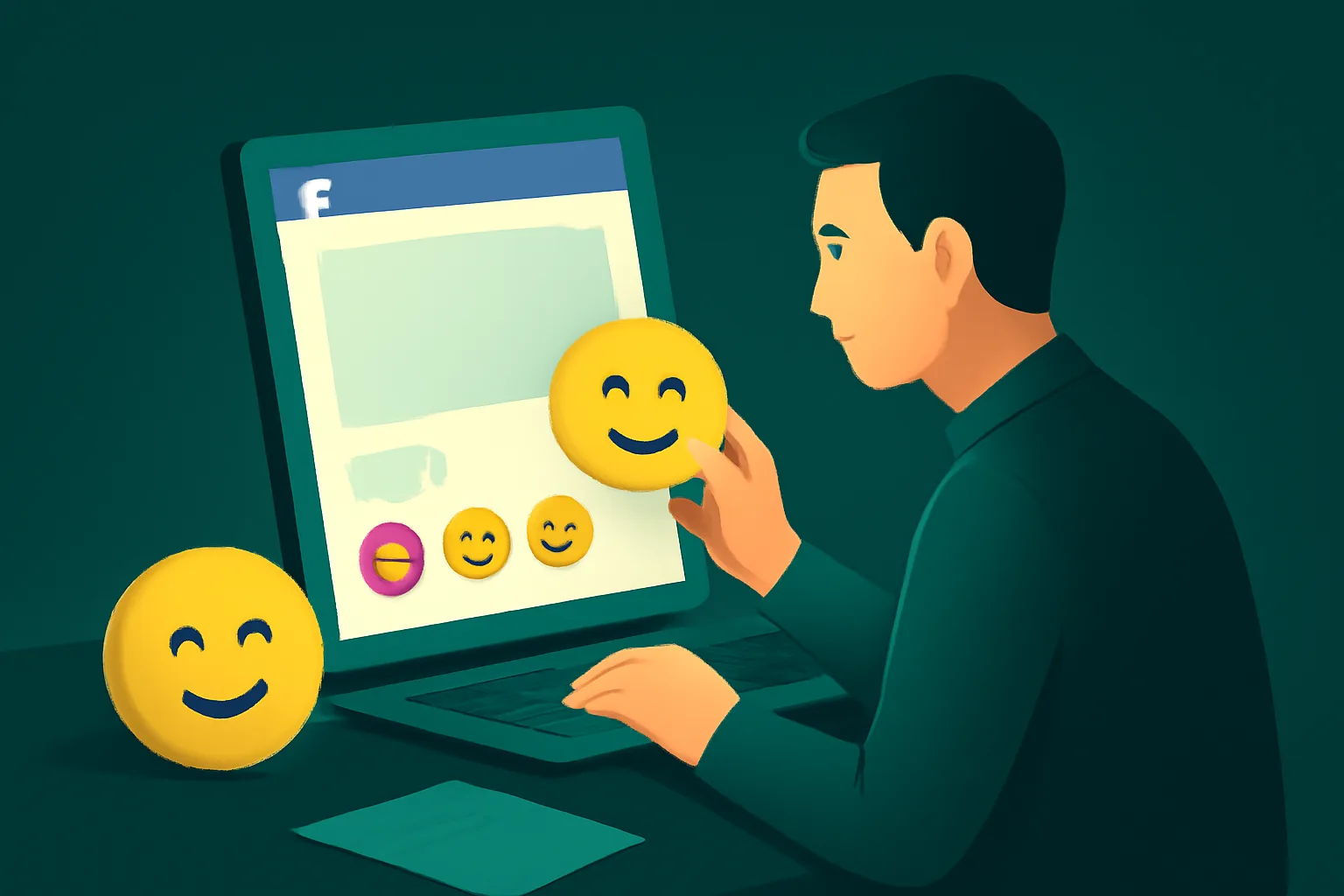 เทคนิคการเลือก Emoji เพิ่มไลค์โพสต์ Facebook ให้สื่อสารอารมณ์แบรนด์