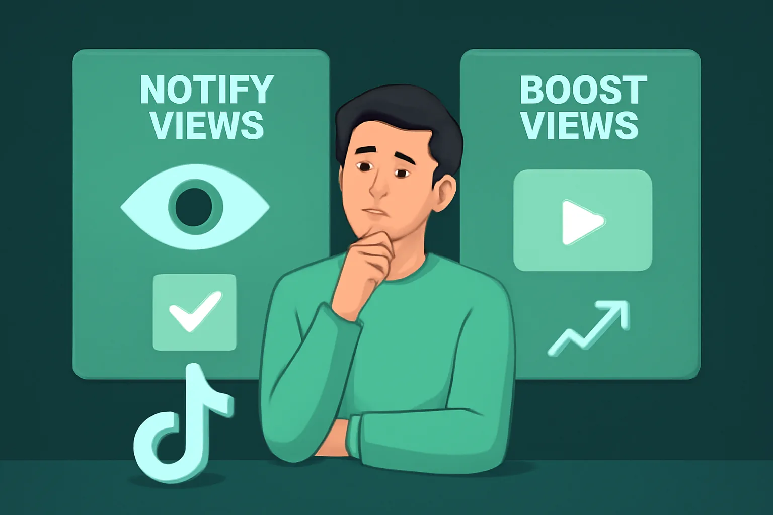 วิธีเพิ่มยอดวิววิดีโอ TikTok: Notify Views vs Boost Views เลือกแบบไหนให้ธุรกิจ SME ไทยคุ้มค่าที่สุด?