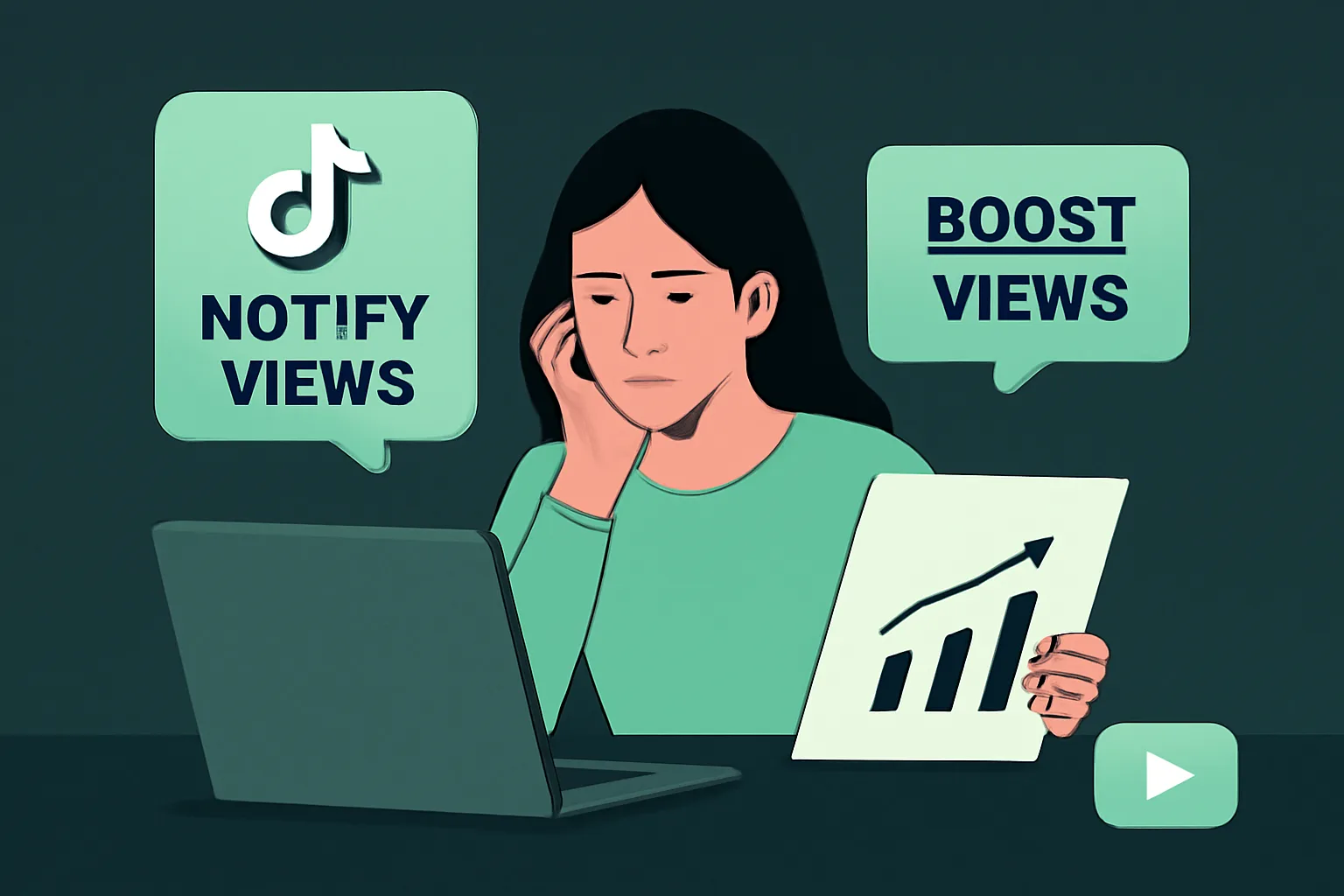 Notify Views vs. Boost Views บน TikTok: เลือกแบบไหนให้ร้านค้าออนไลน์?