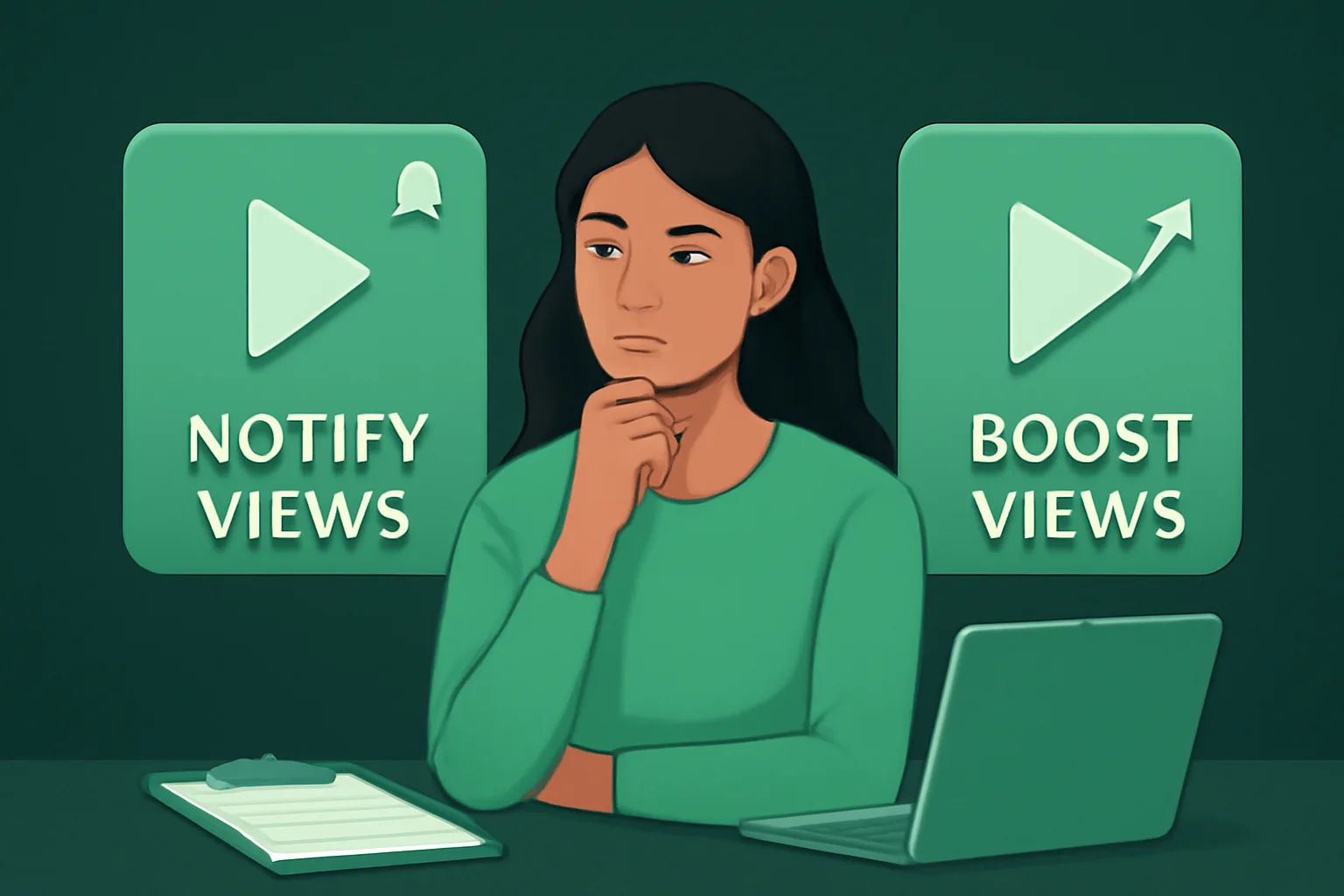 วิธีเลือกบริการเพิ่มยอดวิว TikTok: Notify Views vs Boost Views เลือกแบบไหนให้ร้านค้าออนไลน์ปัง?
