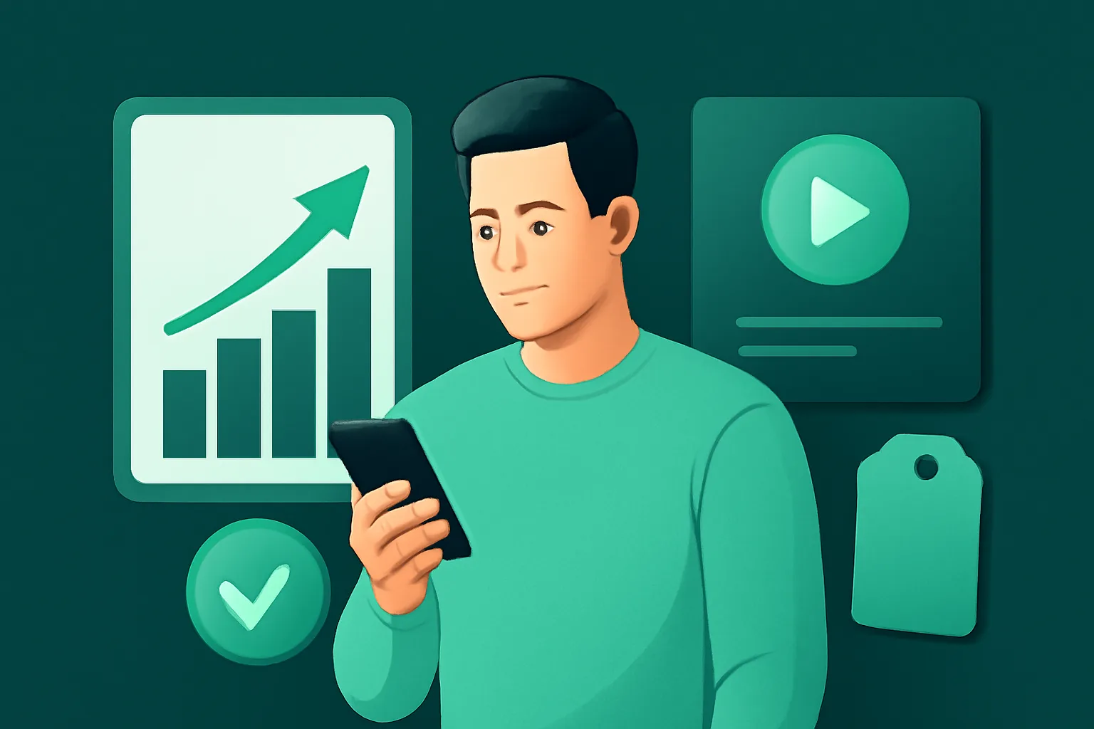 วิธีเพิ่มยอดวิว TikTok ให้วิดีโอสินค้า: เลือก Notify Views หรือ Boost Views ให้ตรงกลุ่มเป้าหมาย