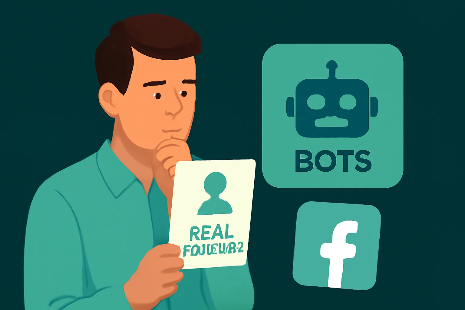 วิธีเพิ่มผู้ติดตาม Facebook (Thai): เลือกผู้ติดตามจริง vs บอท แบบไหนเหมาะกับธุรกิจของคุณ