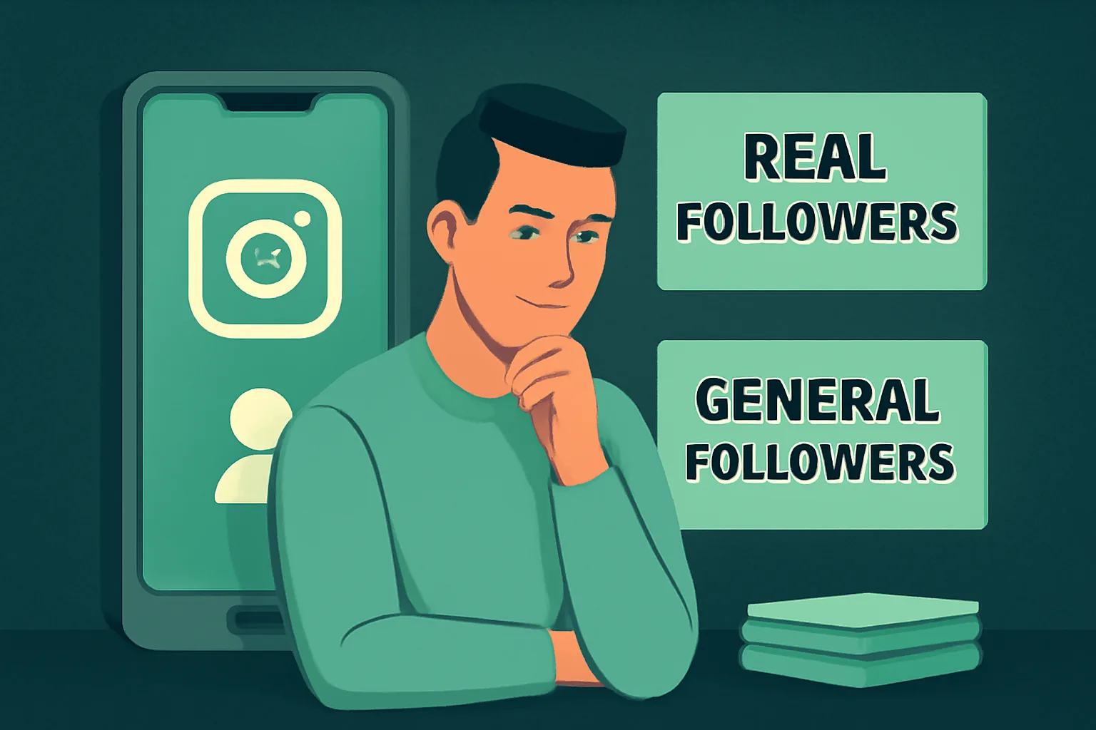 วิธีเลือกบริการเพิ่มผู้ติดตาม Instagram: Real Followers vs. General Followers ตัวไหนเหมาะกับธุรกิจร้านค้าออนไลน์ของคุณ?
