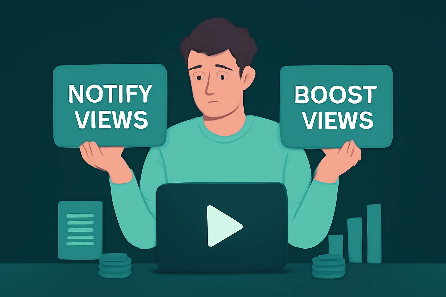 เปรียบเทียบ Notify Views กับ Boost Views เพิ่มยอดวิว Facebook: เลือกแบบไหนคุ้มค่า?