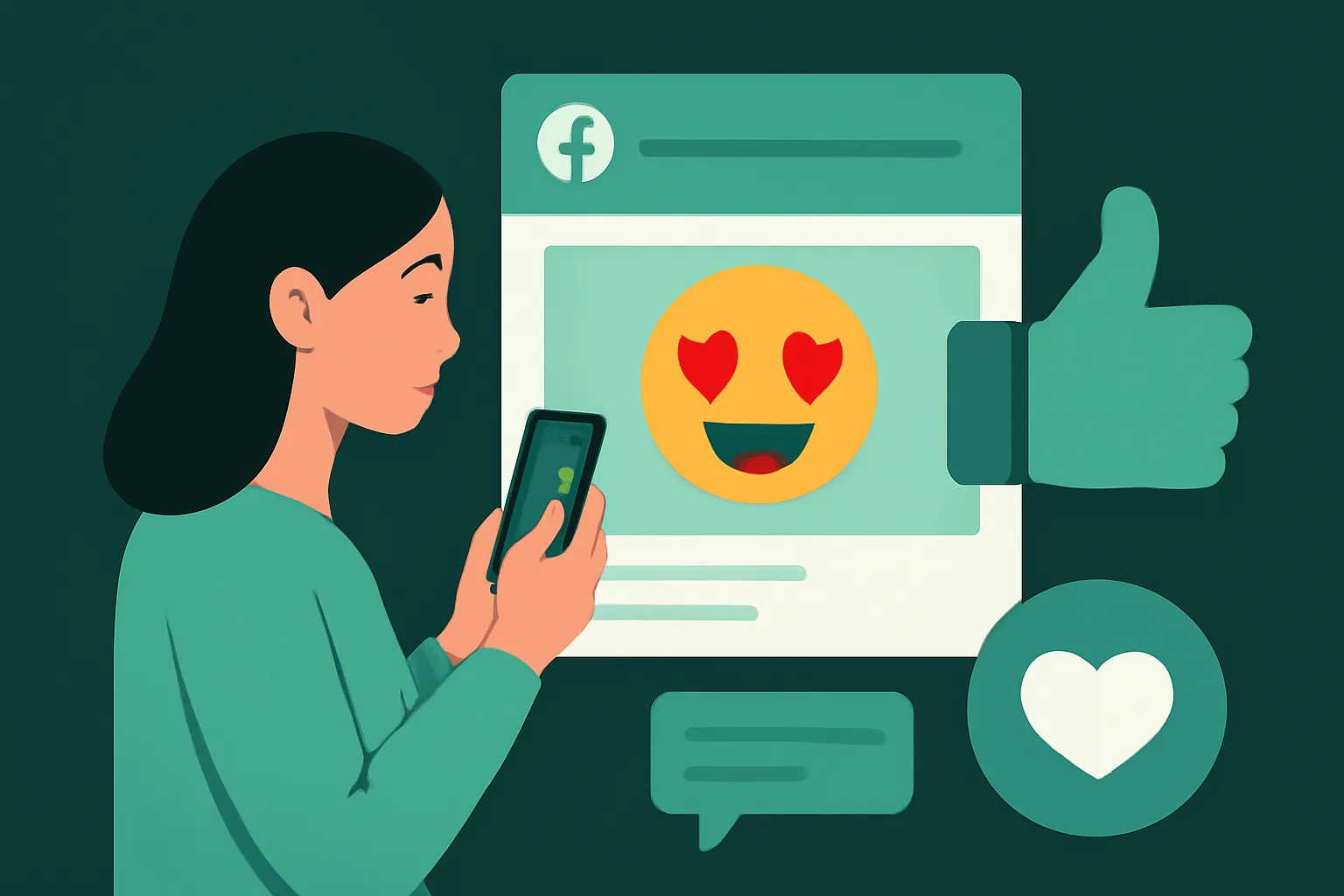 เพิ่มยอดไลค์โพสต์ Facebook (Emoji) ให้โพสต์ขายดูน่าสนใจ
