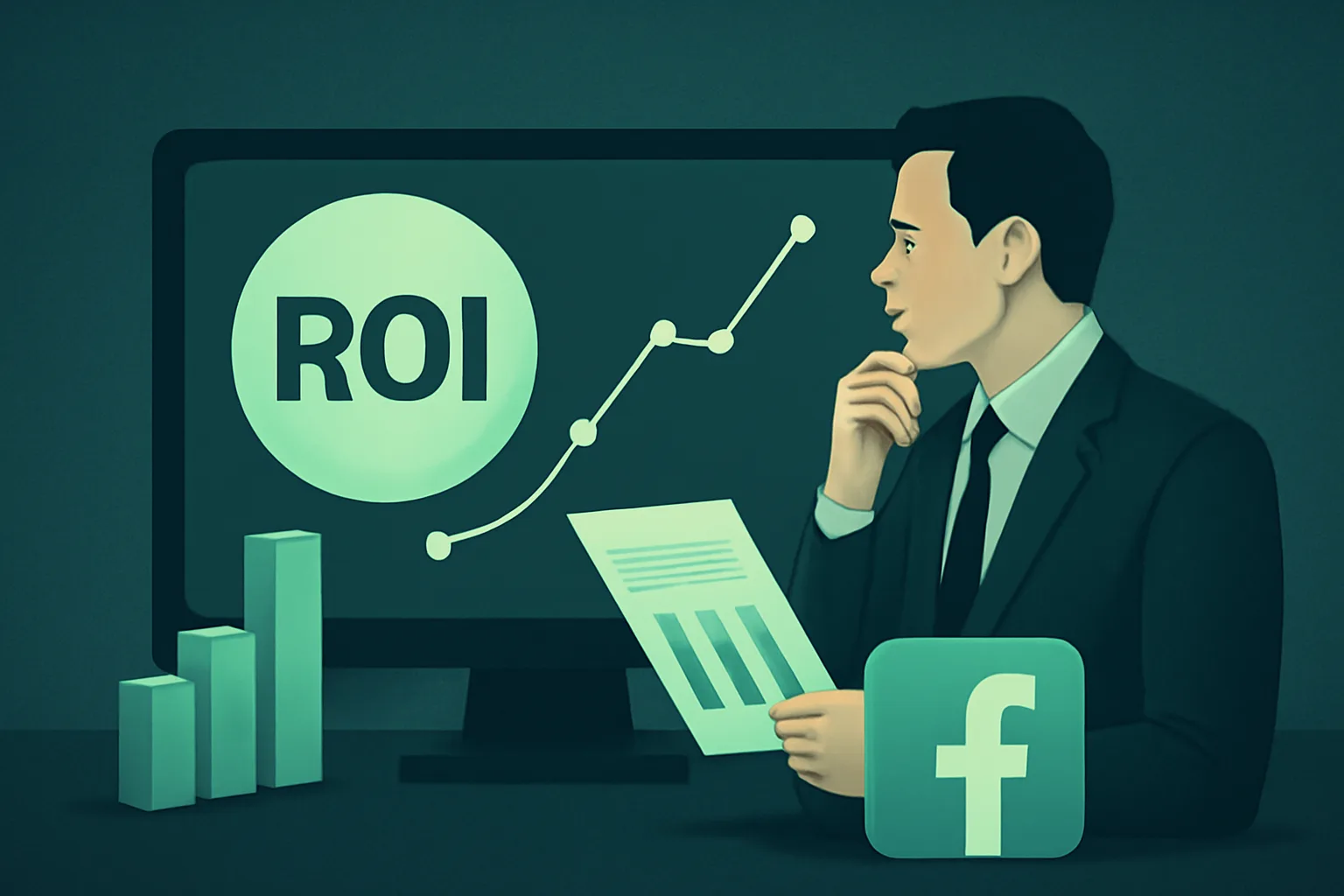 วัดผล ROI การใช้บริการเพิ่มผู้ติดตาม Facebook (Thai) แบบ General Followers ให้คุ้มค่า