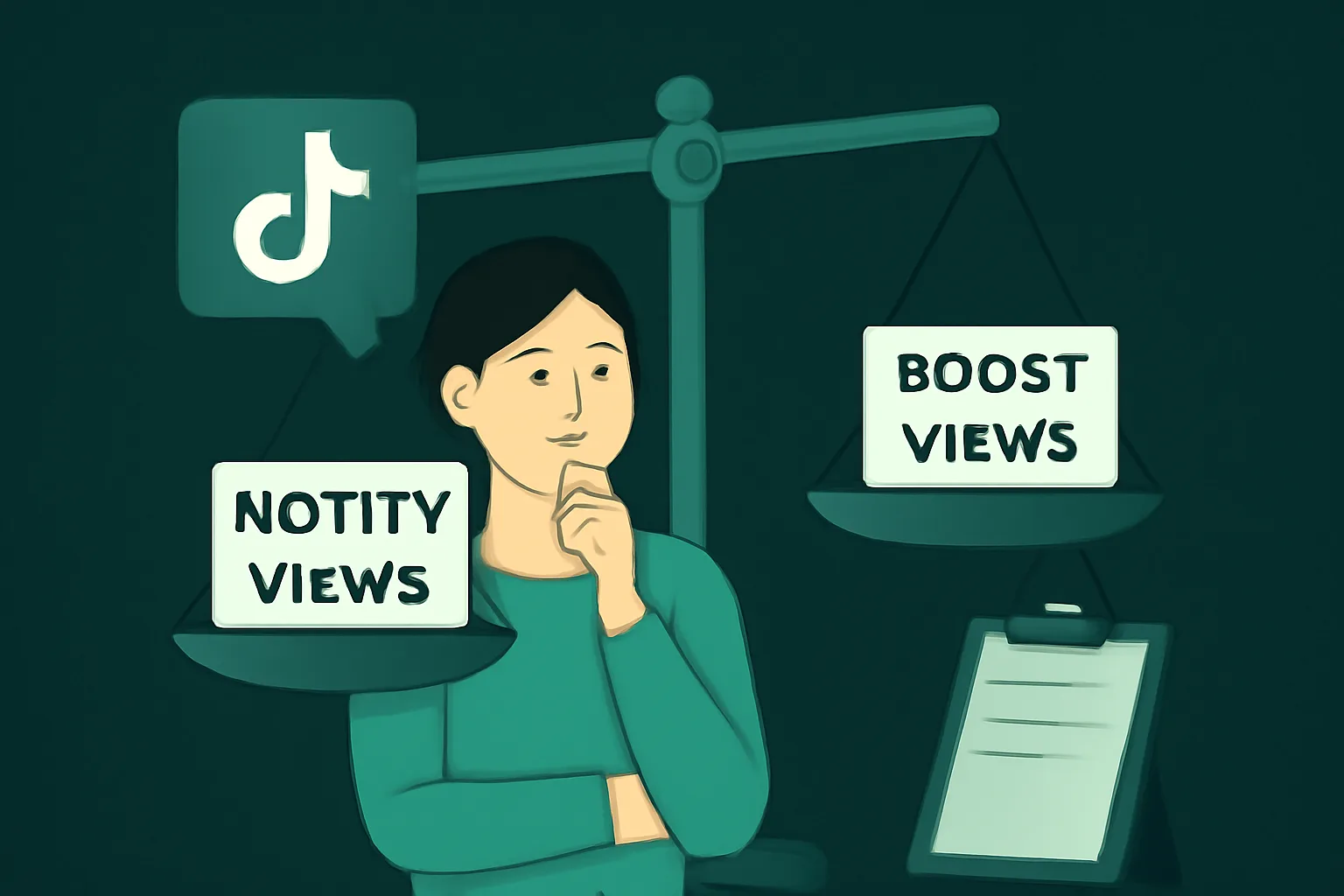 เปรียบเทียบ Notify Views vs Boost Views: บริการเพิ่มยอดวิว TikTok ตัวไหนคุ้มค่าสำหรับร้านค้าออนไลน์ไทย?