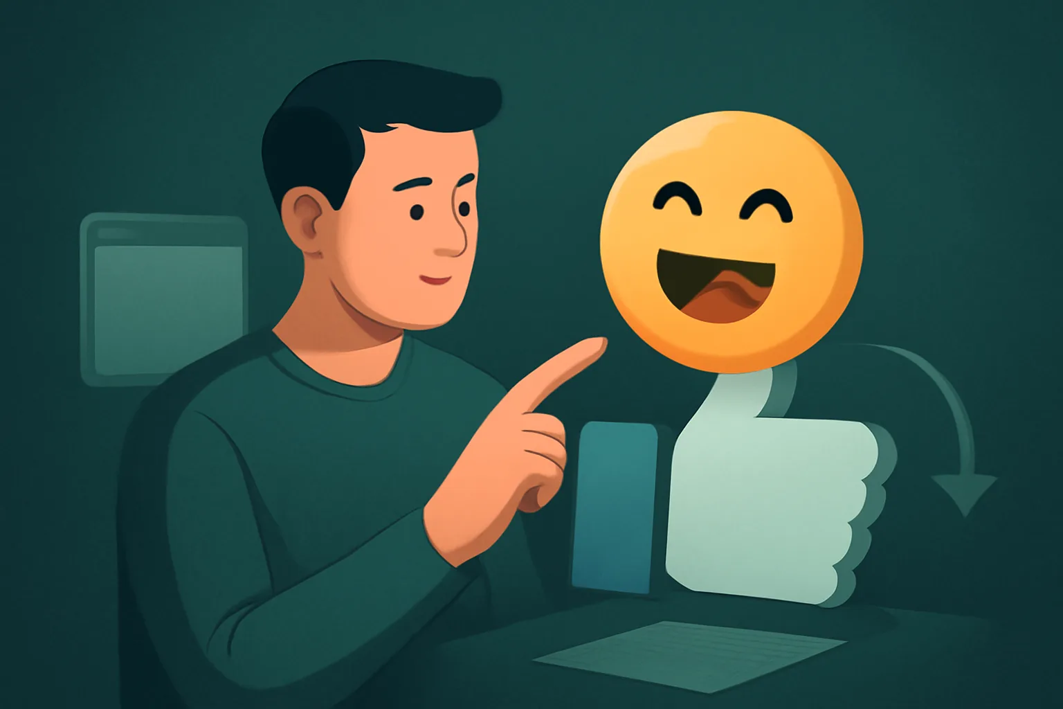 วิธีใช้บริการเพิ่มยอดไลค์โพสต์ Facebook (Emoji) สื่อสารอารมณ์แบรนด์