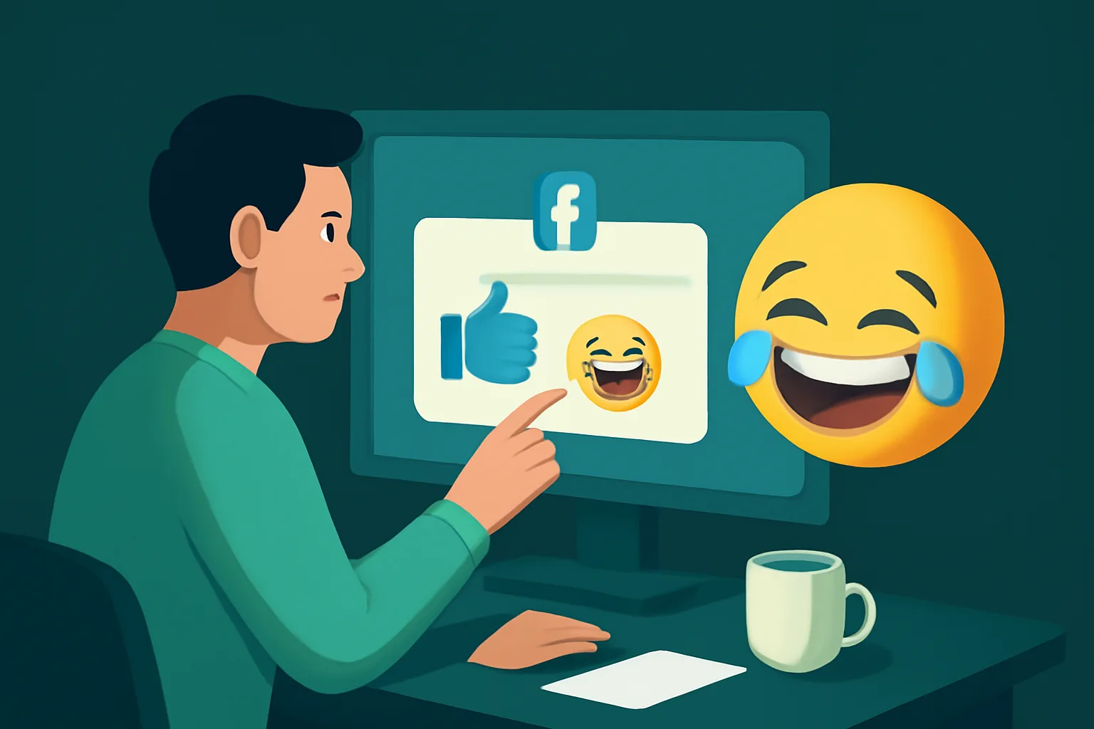 วิธีตั้งค่าและปรับแต่ง "เพิ่มไลค์โพสต์ Facebook (Emoji)" เพิ่มการมีส่วนร่วม