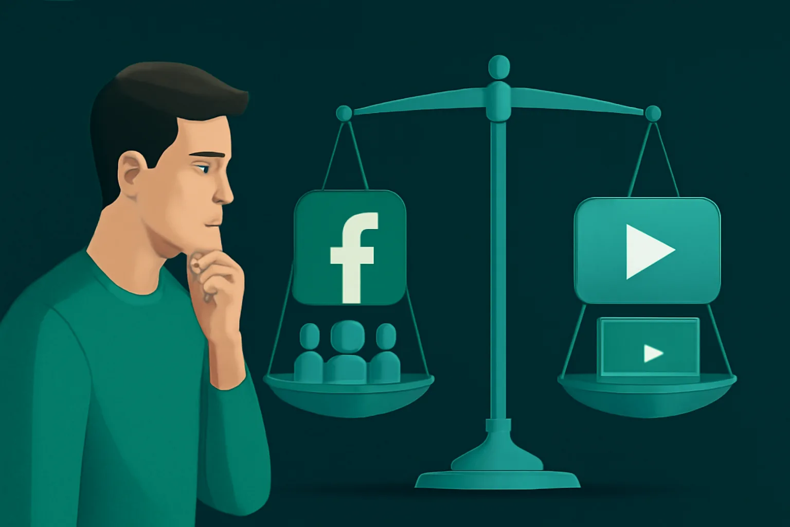 MetaSocial24Hr: เปรียบเทียบ 'เพิ่มผู้ติดตาม Facebook (ไทย)' กับ 'เพิ่มยอดวิววิดีโอ'