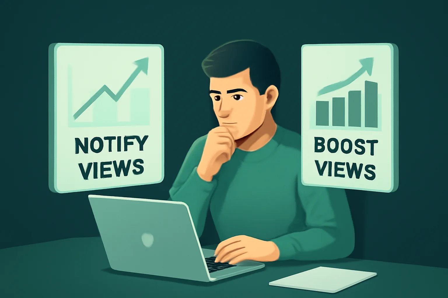 ซื้อผู้ติดตาม TikTok: Notify Views vs Boost Views แบบไหนคุ้มค่าสำหรับร้านค้าออนไลน์?