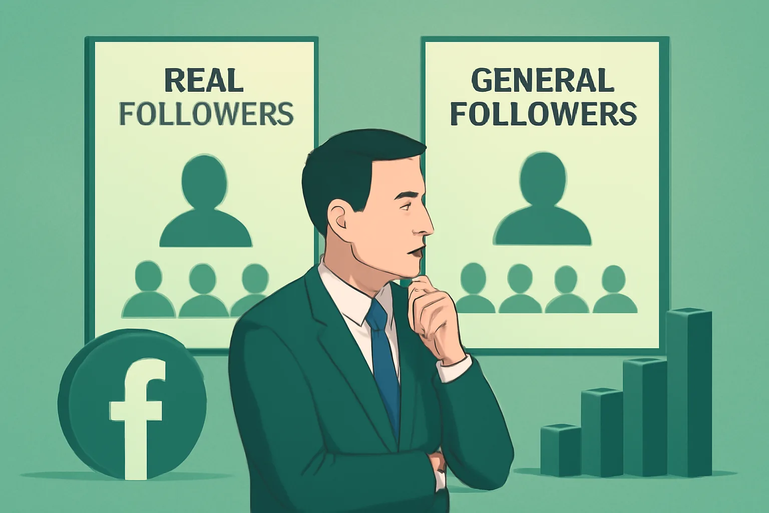 วิธีเลือกผู้ติดตาม Facebook: Real vs. General Followers แบบไหนเหมาะกับธุรกิจ SME