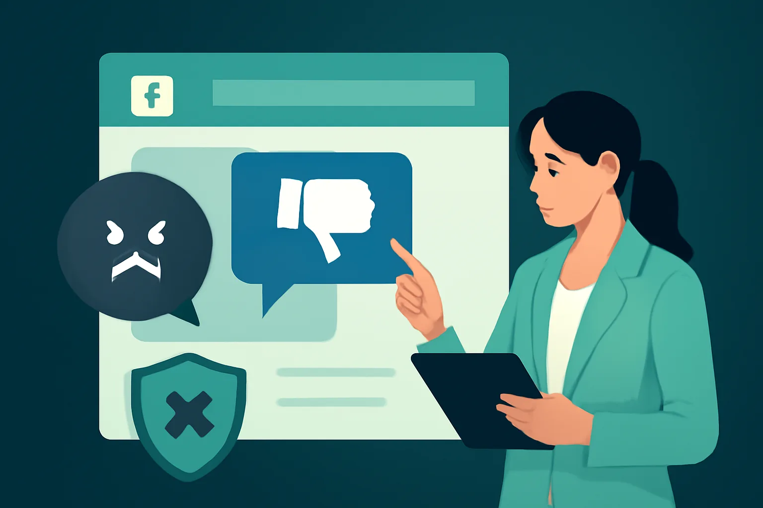 วิธีจัดการความคิดเห็นเชิงลบต่อธุรกิจบน Facebook อย่างมืออาชีพ
