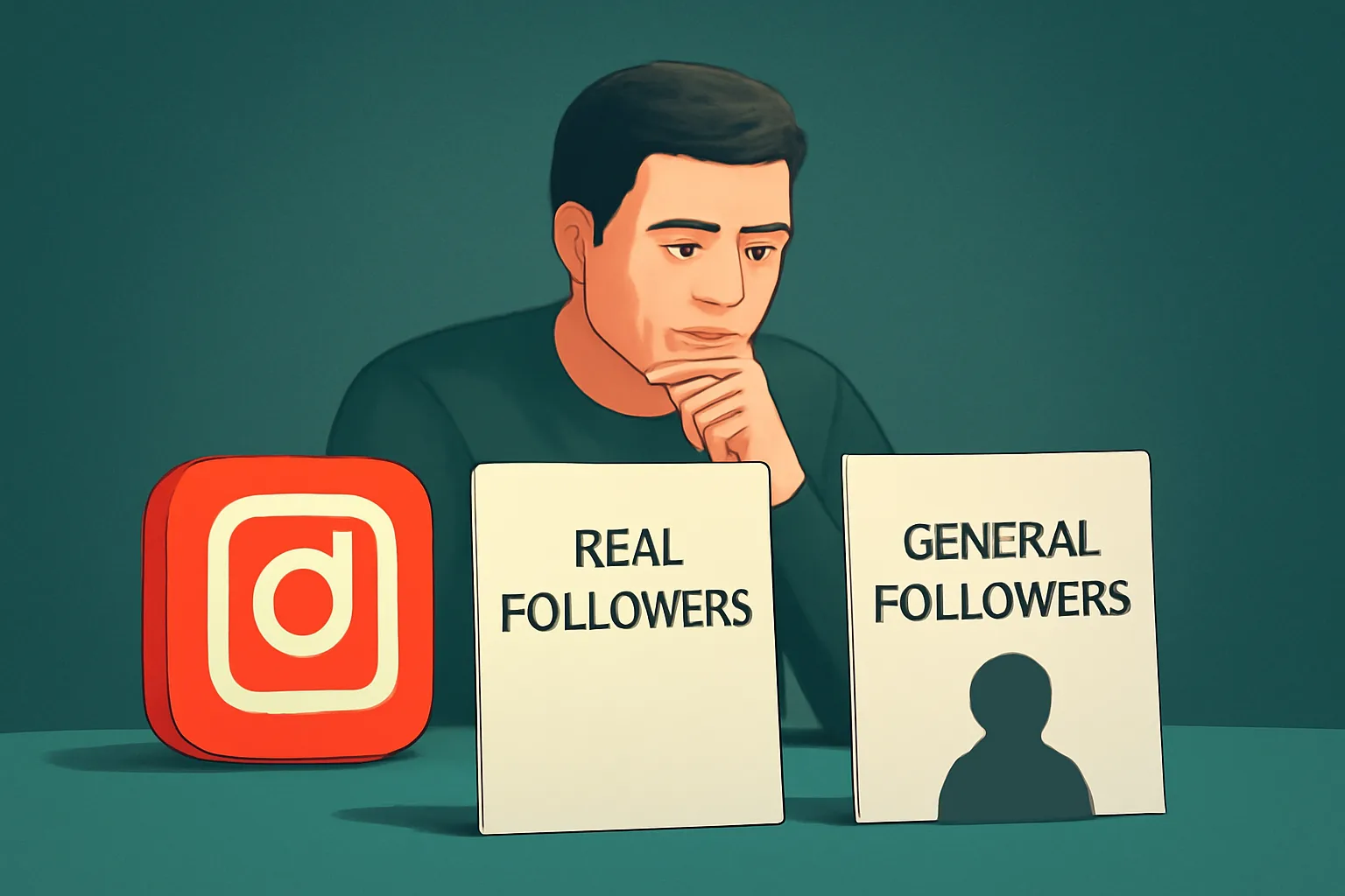 วิธีเลือกบริการ "เพิ่มผู้ติดตาม Instagram (Thai)": Real Followers vs. General Followers ให้เหมาะกับธุรกิจ SME