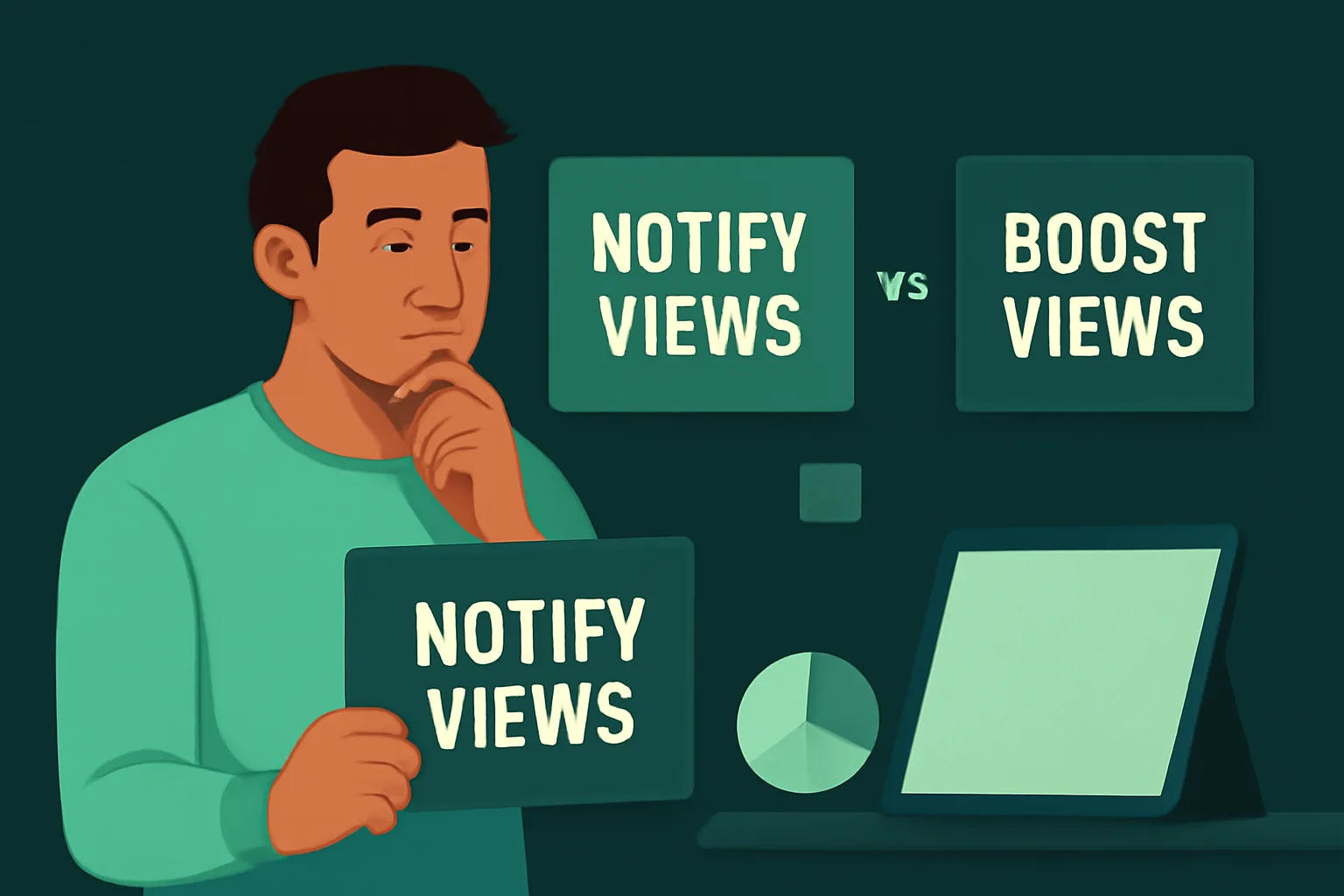 Facebook: เปรียบเทียบ "Notify Views" กับ "Boost Views" เพิ่มยอดวิววิดีโอร้านค้าออนไลน์