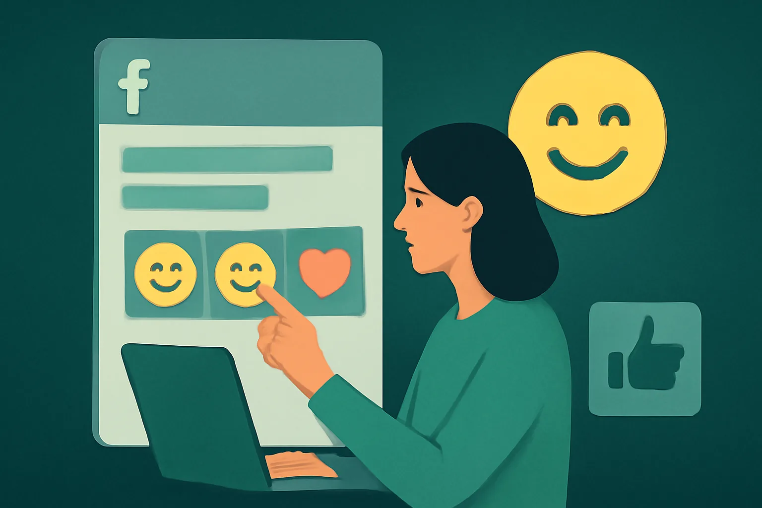 MetaSocial24Hr: เลือก Emoji เพิ่มไลค์ Facebook สื่อสารแบรนด์และอารมณ์ร้านค้า