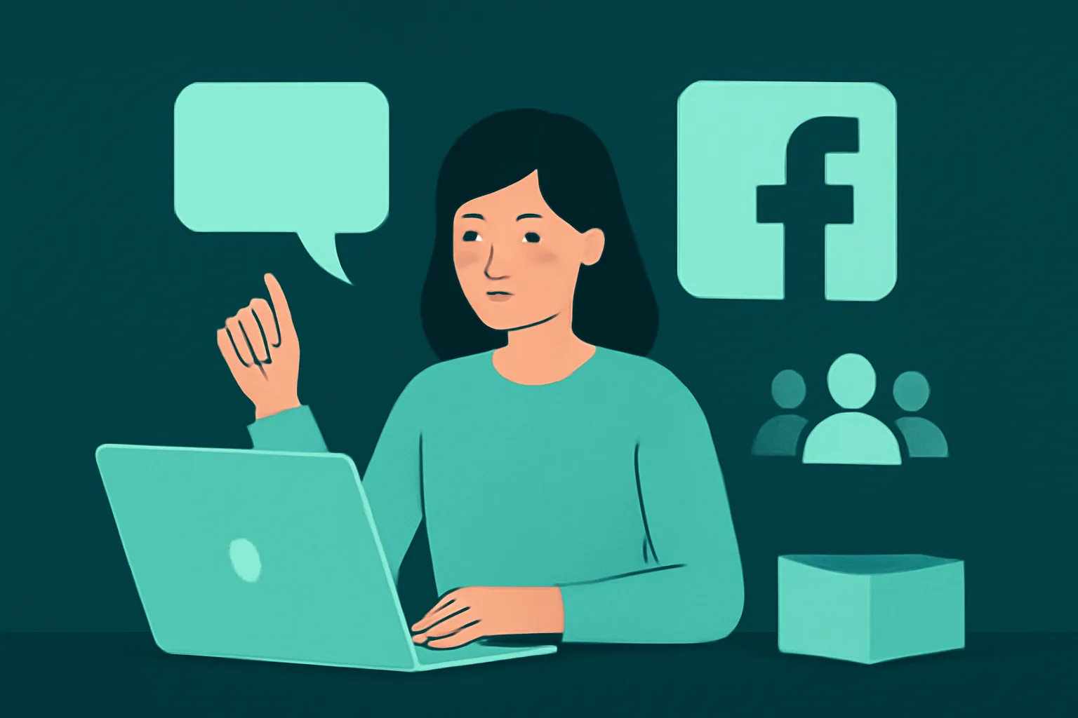 Facebook: เพิ่มคนเข้ากลุ่ม/แชร์โพสต์ ให้ได้สมาชิกที่ใช่สำหรับร้านค้าออนไลน์