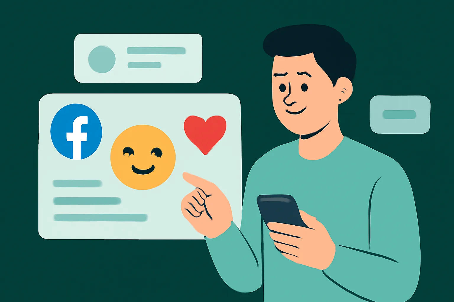 Facebook: เทคนิคเลือก Emoji เพิ่มไลค์ให้โพสต์ร้านค้าออนไลน์