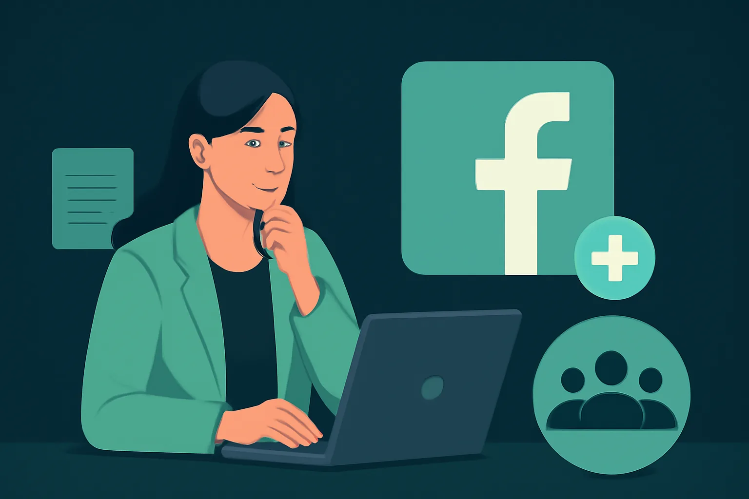 Facebook: เลือกบริการ "เพิ่มผู้ติดตาม (Thai)" หรือ "เพิ่มคนเข้ากลุ่ม" สร้างชุมชนร้านค้าออนไลน์