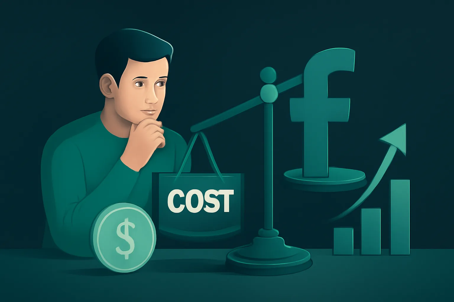 Facebook: เปรียบเทียบต้นทุนต่อผู้ติดตาม (Cost Per Follower) ระหว่างบริการเสริม กับ Organic Growth