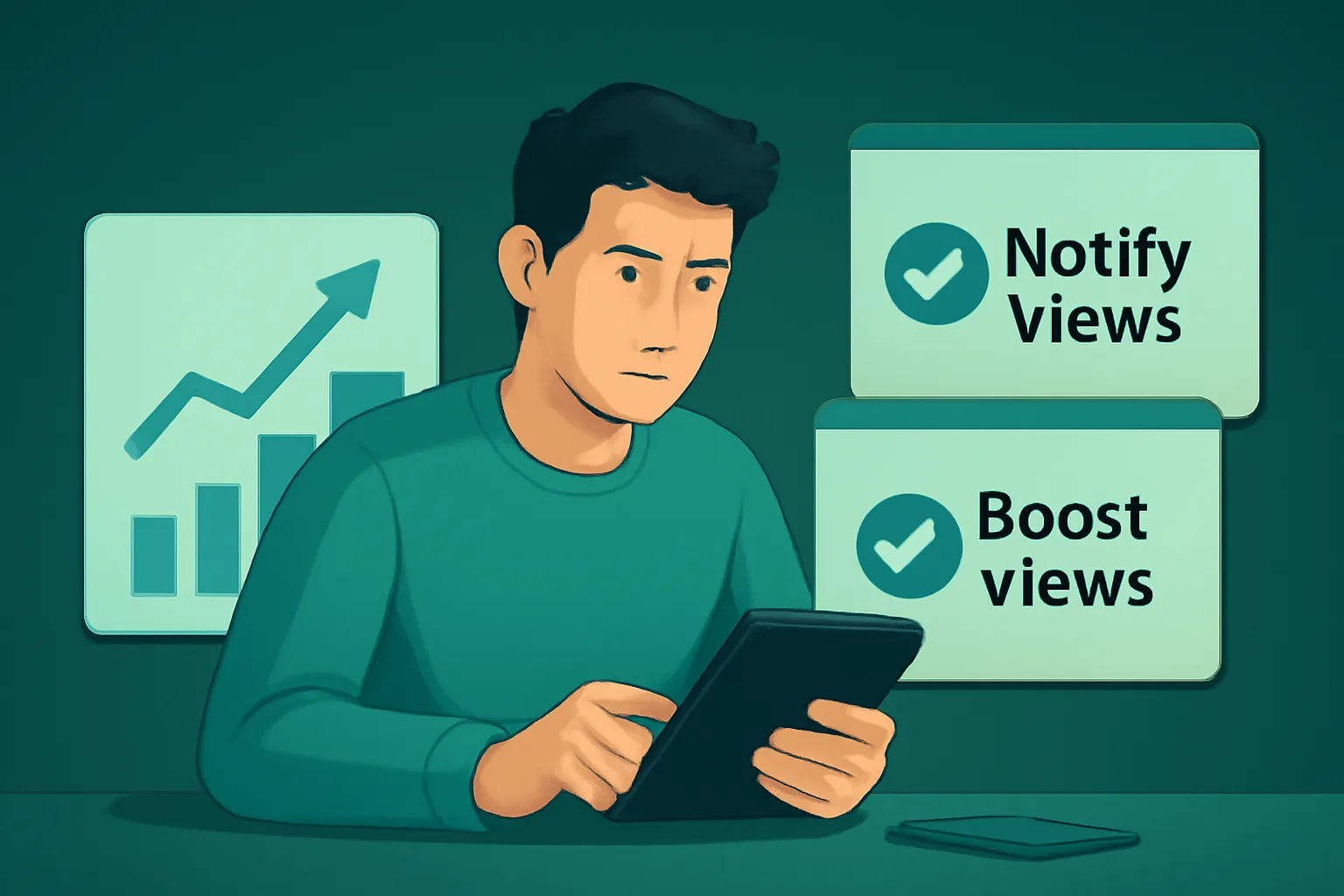 เว็บปั๊มยอดวิว TikTok: Notify Views vs. Boost Views ตัวเลือกเพิ่มวิวให้คุ้มค่า